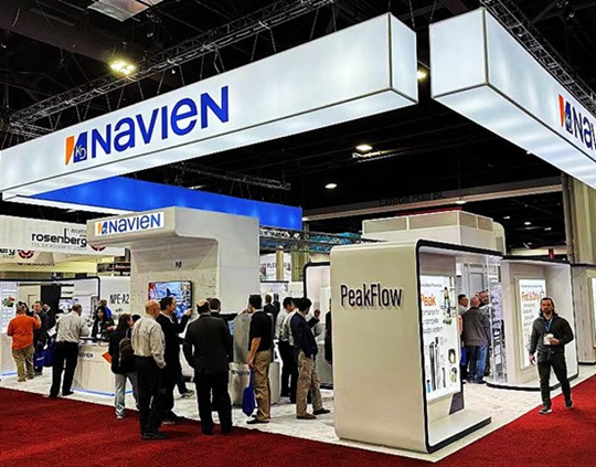 為地球低碳，為夢想揚(yáng)帆——慶東納碧安亮相亞特蘭大AHR 2023