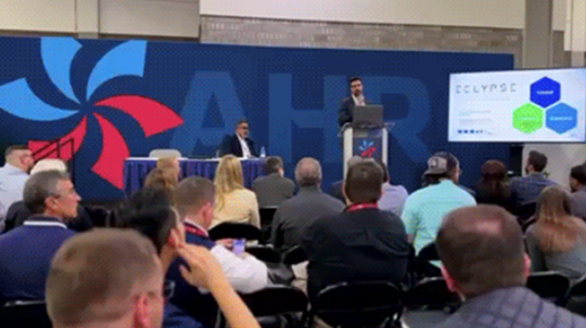 為地球低碳，為夢想揚(yáng)帆——慶東納碧安亮相亞特蘭大AHR 2023